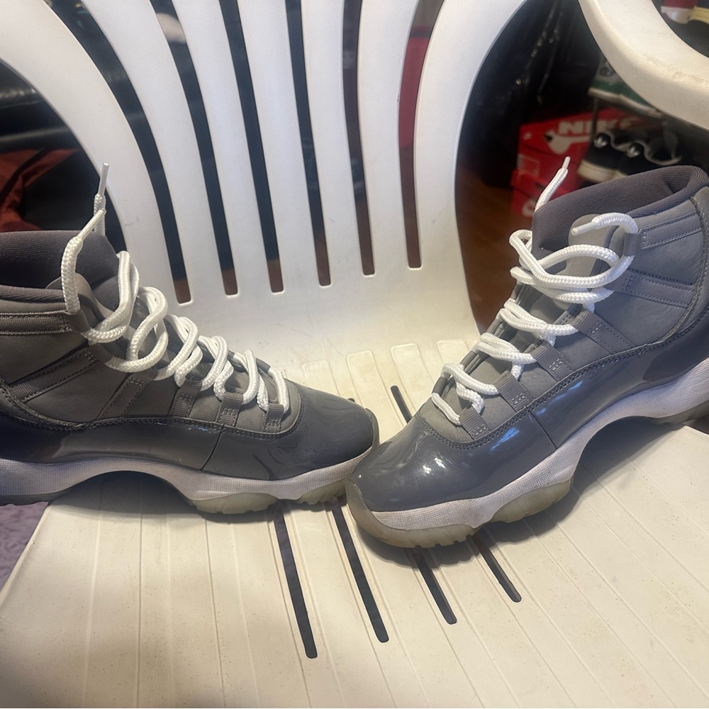 Jordan 11 wolf grey size 10